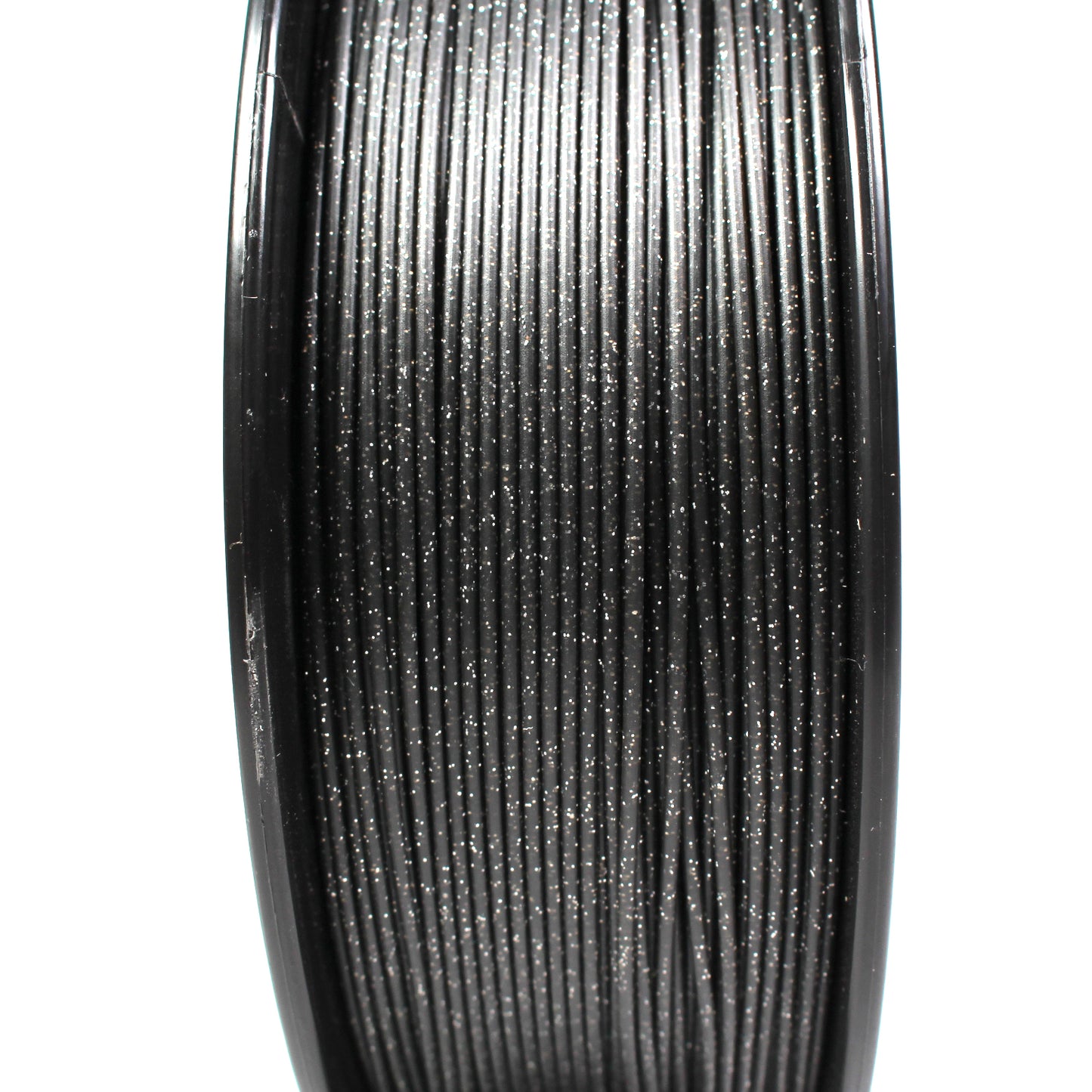 PLA - Black Filament with White Glitter