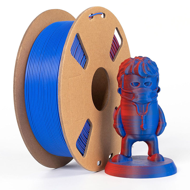 PLA Matte Dual - Blue / Red