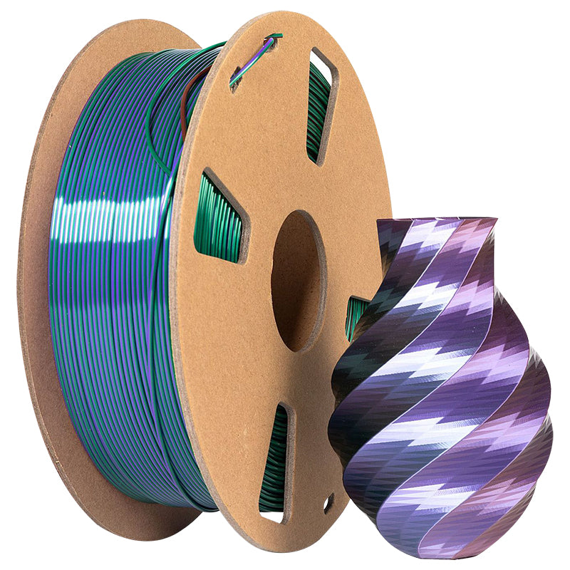 PLA Tri - Copper / Purple / Green