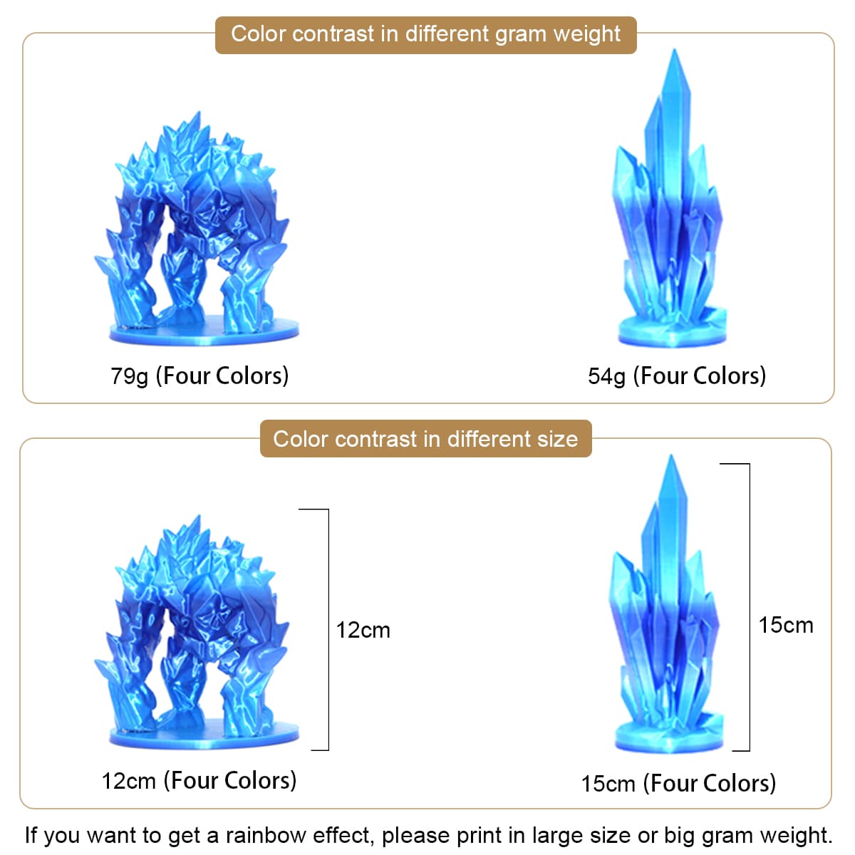 PLA Gradient - Ice Blue