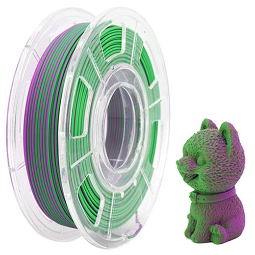 PLA Matte Dual - Green / Purple Red