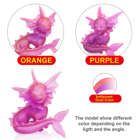 Water Washable - Orange + Purple