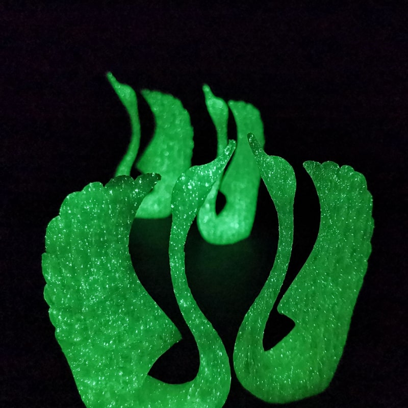 PLA Luminous - Glitter Green